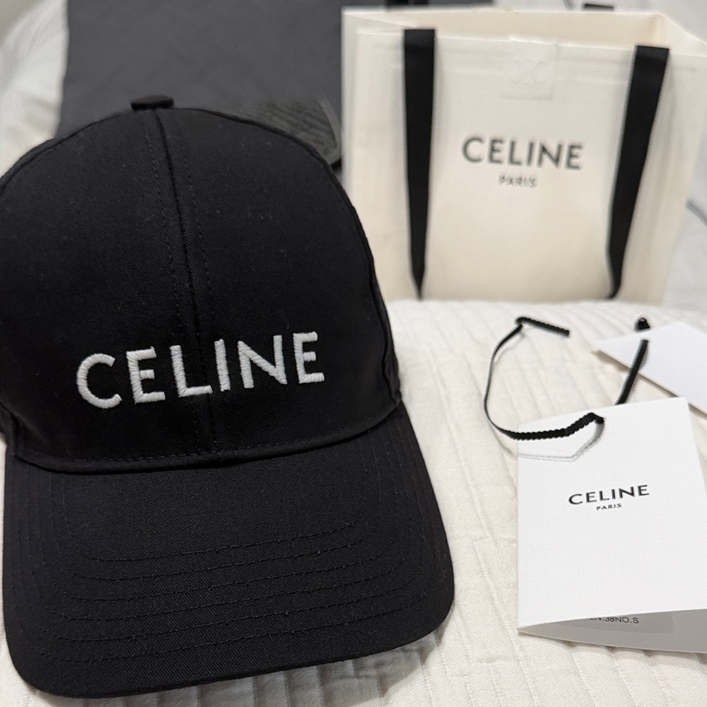 Celine Black Cap